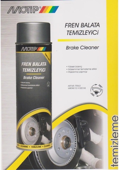 Motip Fren Balata Temizleyici Sprey 500 Ml