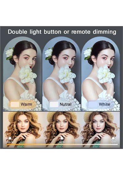 Pl-26 13 Watt 96 Led 23cm Crı95+ Bicolor 3 Renk Fotograf Ve Video Işığı Ve 200cm Işık Ayağı Standı
