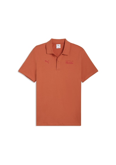 Puma Pl Essentials Erkek Turuncu Günlük Stil Polo Yaka T-shirt 63449620 Turuncu