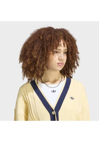 Adidas Ks4968 Cardıgan Kadın Sweatshirt Bej