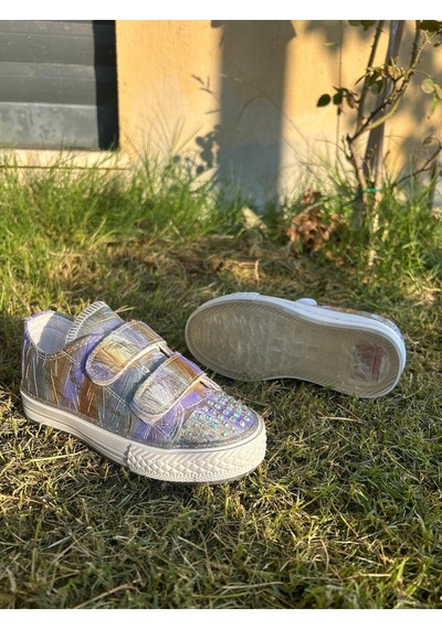 Scarpe Magiche Lila Pile Kız Çocuk Ayakkabısı Işıklı 31-35 Numara Arası Işıksızdır Çok Renkli