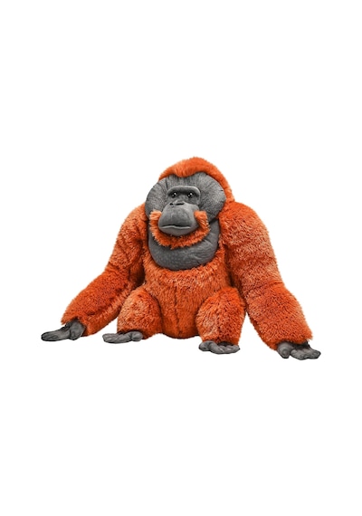 Peluş Erkek Orangutan 45 Cm Wıld27427 Turuncu