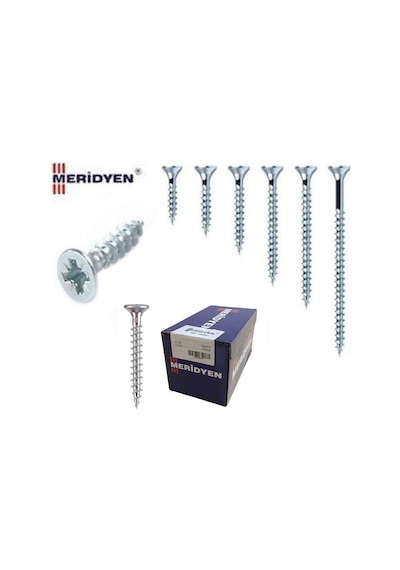 Meridyen Sunta Vidası 4,5x50 100 Adet 1x1