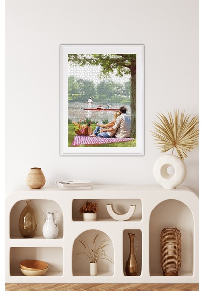 Anatolian 1000 Parçalık Puzzle - Romantik Piknik 1137