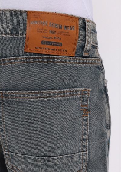 Colin's Colins Loose Straight Fit Orta Bel Düz Paça Erkek İndigo Jean Pantolon Cl1076796 Q1.v1 Dn44575 Denim Colin's Colins Loose Straight Fit Orta Bel Düz Paça Erkek İndigo Jean Pantolon Cl1076796 Q1.v1 Dn44575 Denim