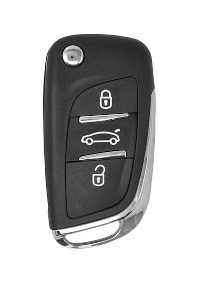Gma Keys Unıversal 3 Butonlu Akıllı Kodlanabilir Oto Kumanda Peugeot Citroen Tipi 433 Mhz Frekans