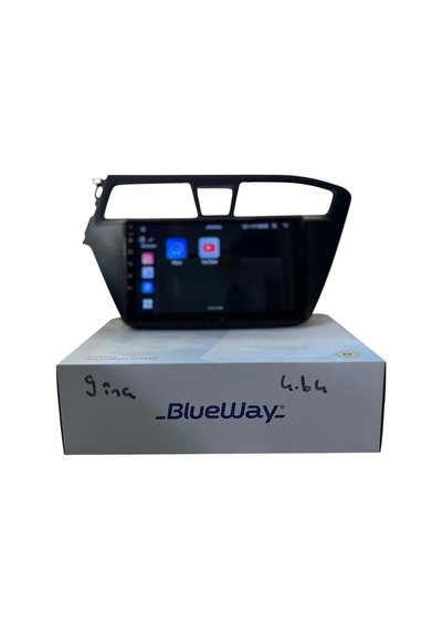 Hyundai İ20 2015-2018 Blueway 4-64 Profesyonel Oem Multimedia 9"