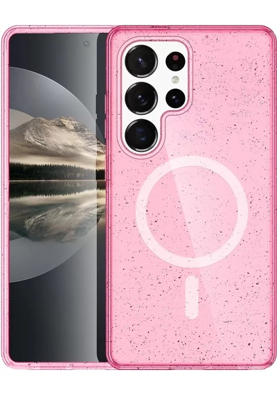 Joko Samsung Galaxy  Uyumlu  S25 Ultra Star Magsafe Kapak - Pembe Belirtilmemiş