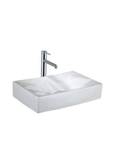 E-w2000 Tezgah Üstü Lavabo Parlak Beyaz