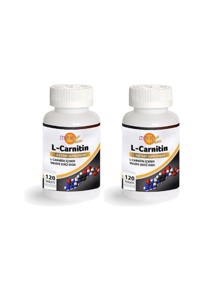 Meka Nutrition L-carnitine 500 Mg 120 Tablet 2 Kutu