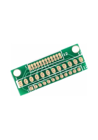 12 Pin 1.27mm 2mm 2.54mm Çevirici Adaptör PCB Kart Kablosuz Modül Jtag Lcd