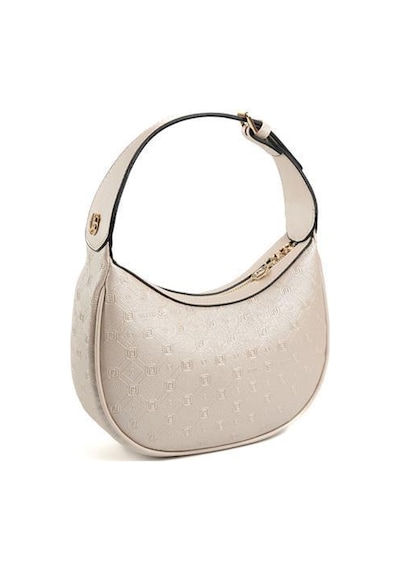 Silver Polo Sp1194 Kadın Omuz Çantası Logolu Bej-s.bej
