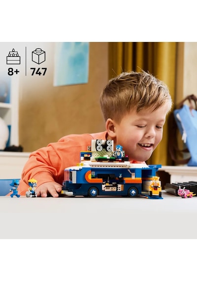 LEGO® Sonic the Hedgehog™ Sonic Takımı Komuta Kamyonu 77006 - 8 Yaş ve Üzeri Çocuklar için Yaratıcı Oyuncak Yapım Seti (747 Parça)