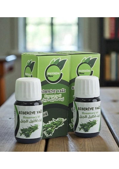 Navaem New Biberiye Yağı Saç Güçlendirici & Doğal Bakım Yağı 20 Ml 2 Li