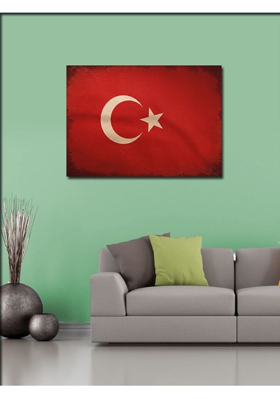 Kanvas Tablo Türk Bayrağı