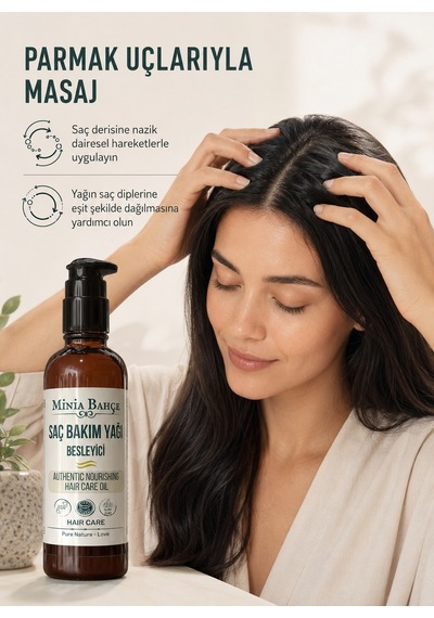 Minia Bahçe Besleyici Saç Bakım Yağı 100 ML