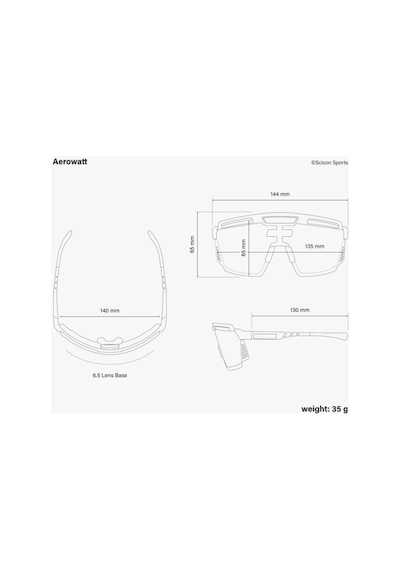 Scicon Aerowatt Parlak Siyah - Aynalı Kırmızı / Ey37060200 Siyah - Kırmızı