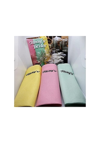 İlbay's Mikrofiber Temizlik Bezi 40x60 Cm 3'lü Açık Bej