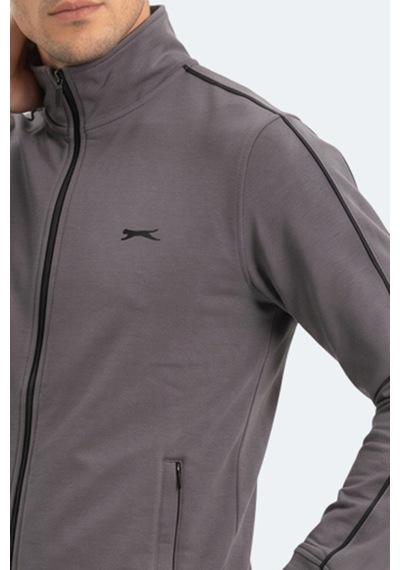 Slazenger Blowback Erkek Slim Fit Koyu Gri Eşofman Takımı