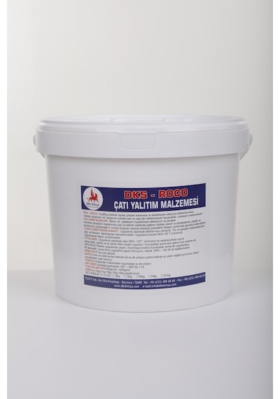 Dks Roco Çatı Isı Ve Su Yalıtım Malzemesi 10 KG-Beyaz