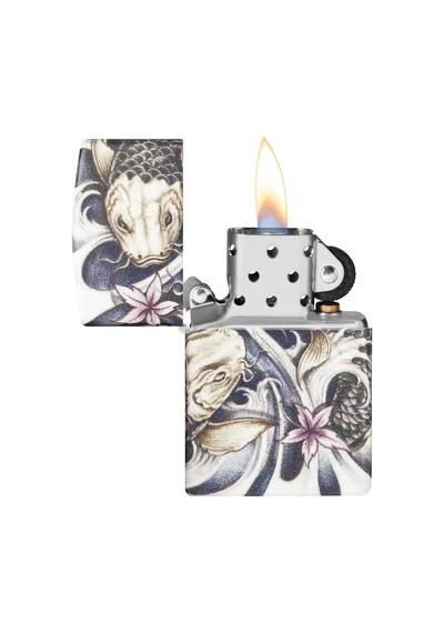 Zippo 49352 Tattoo Theme Design Çakmak