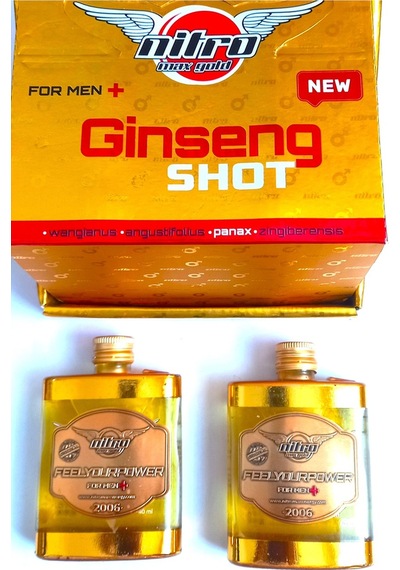 Nitromax Ginseng Cam Shot 3 x 40 ML