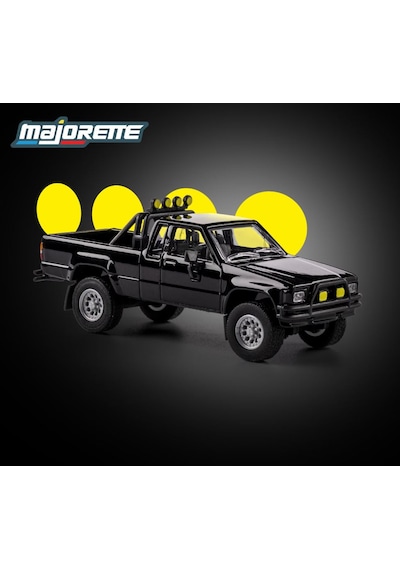 Majorette Collection Toyota Hilux Sr5 Pickup 1985 Model Araç Siyah Model Araç