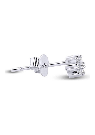 0.10 Karat Pırlanta Küpe - Hrd Sertifikalı