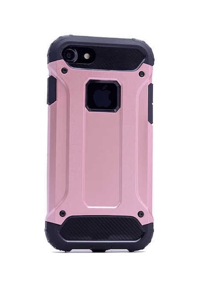 Kilifone - Apple Uyumlu iPhone 5 / 5s - Kılıf Çift Katman Zırh Tank Crash Military Kapak - Rose Gold