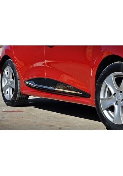 Renault Clio 4 Yan Ek Sport Model Marşpiyel Plastik Boyasız 2012-
