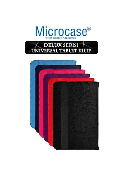 Philips Uyumlu M10 10.1 Tablet Delüx Serisi Universal Standlı Deri Kılıf