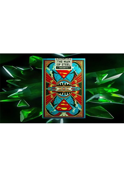 Theory11 Superman Premium Oyun Kağıdı Limited Edition Koleksiyonluk İskambil Kartları