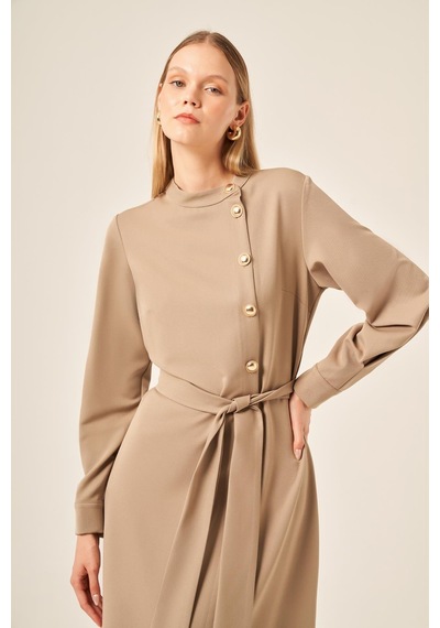Ftz Women Kadın Zeus Elbise Beige 31206 Beige