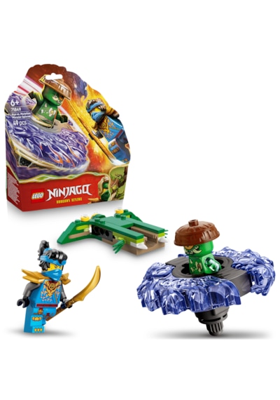 LEGO® NINJAGO® Nya, Mutasyon Canavarı Topacına Karşı 71849 -6 Yaş ve Üzeri için Minifigür İçeren Yaratıcı Oyuncak Yapım Seti (49P)