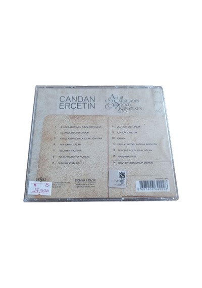 Candan Erçetin CD Ah Bu Şarkıların Gözü Kör Olsun
