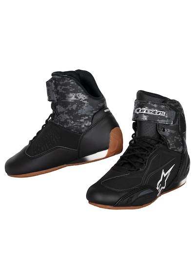 Alpinestars Alpimestars Faster 3 Motosiklet Ayakkabı Siyah-gri