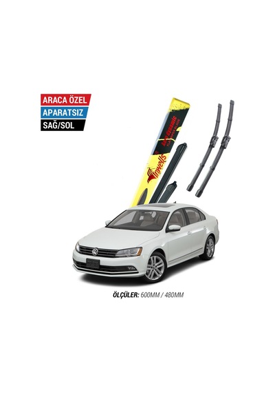 Volkswagen Jetta İnwells Muz Silecek Takımı 2011-2019