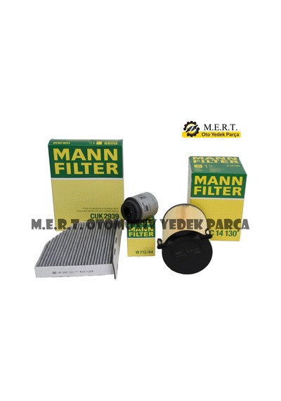 Seat Leon 1.2 Tsı Mann Filtre Bakım Seti (2011-2012) Cbz