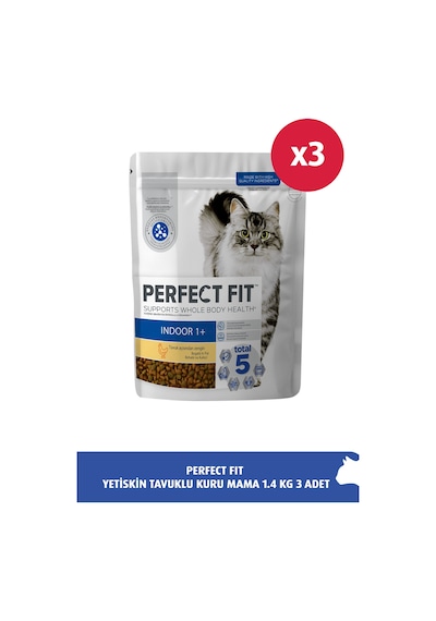 Perfect Fit Yetişkin Tavuklu Yetişkin Kedi Maması 3 x 1400 G