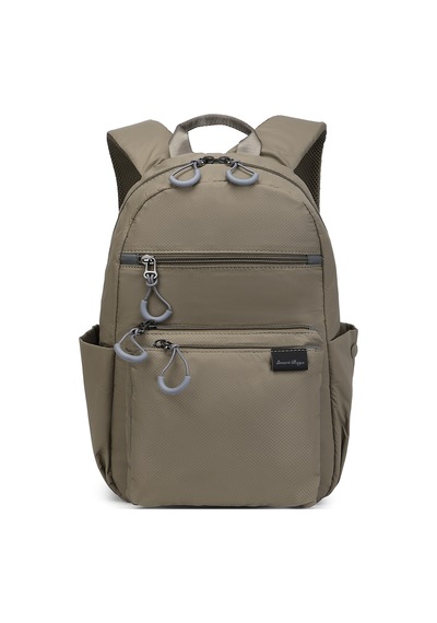 Smart Bags Kahverengi Günlük Orta Boy Hafif Kumaş Kadın Sırt Çantası