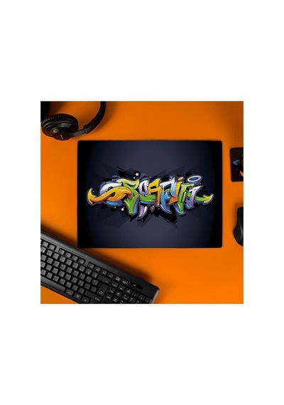 Hediyesepeti Grafiti Tasarımlı Tasarımlı 40x30 Mousepad Sku: Zeus8690010376077