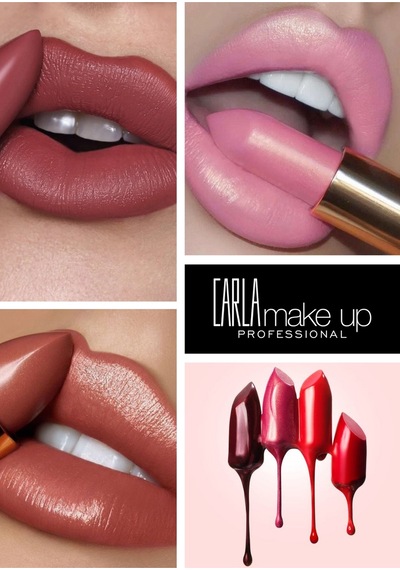 Carla Professional Make Up Ruj Lipstick Açık Kahve 142 Koyu Nar Çiçeği