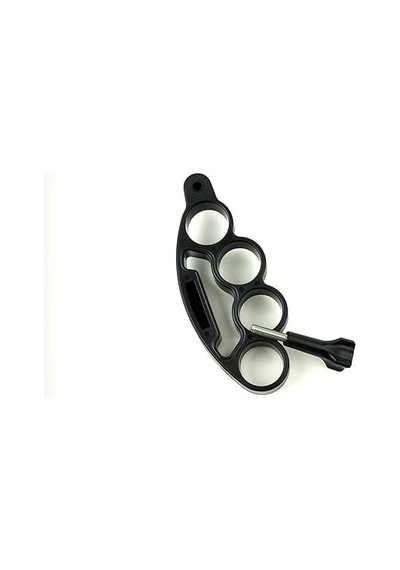 Aksiyon Kameraları 1/4 Vida Uyumlu Parmak Kavramalı Monopod Aksiyon Kamerası Sabitleyici Siyah
