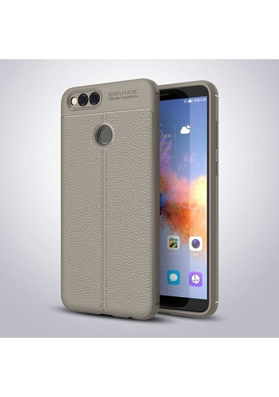 Huawei Honor 7X Kılıf Deri Tarzı Niss Silikon Case