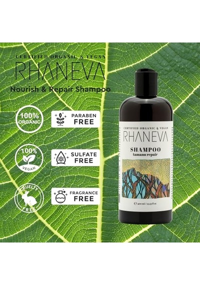 Bakım Ve Onarım Şampuanı, Sertifikalı Organik Ve Vegan, 400 Ml