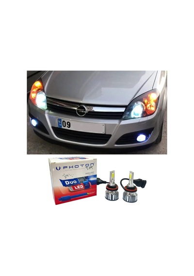 Opel Astra H Led Xenon Kısa Far Ampulü H7 Duo Yeni Seri Beyaz 2004-2010
