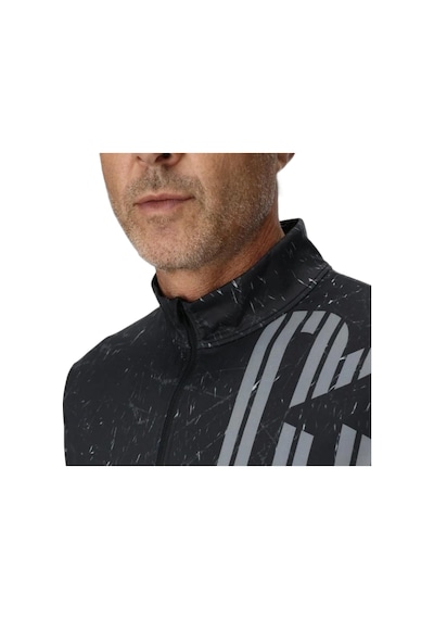 Spyder Spyder Podium 1/2 Zip Erkek İçlik Üst Sws Siyah