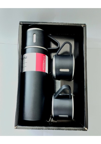 My Msl Bardaklı Termos Gri - Siyah 0.50 L