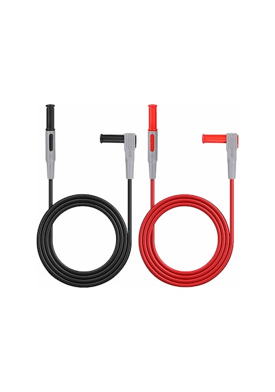 1 Çift P1033 Multimetre Probu 4mm Banana Tip Soket 1000V 10A CATIII 1 Mt Kablo Voltmetre Avometre
