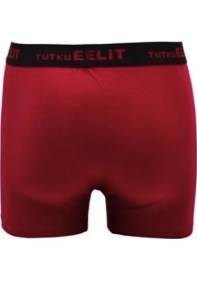 Tutku Elit Modal Elastan Spor Boxer Elt-1252 6'lı Paket Bordo